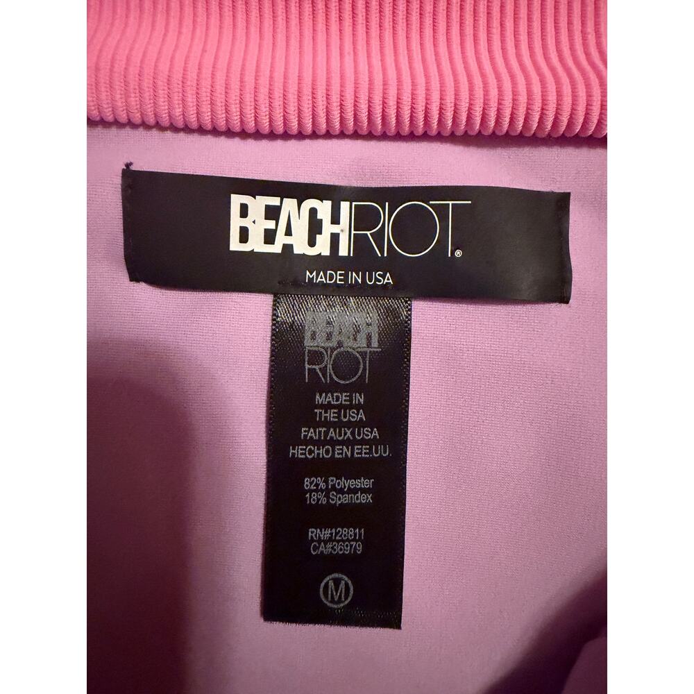 🆕Beach Riot Heidi Ribbed Bikini Bottoms Women’s Medium M Pastel Colorblock Swim - Picture 7 of 8